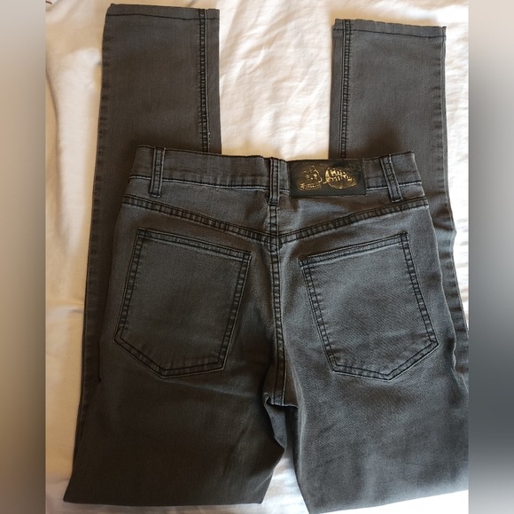 💀 Cheap Monday - Light Black Skinny Jean - Size 29 - Picture 3 of 13